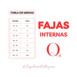 FAJA DE ALTA COMPRESION USO INTERNO